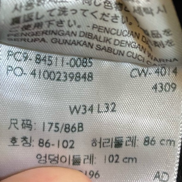 Levi’s 511 Black 34x32 Jeans - Picture 5 of 5